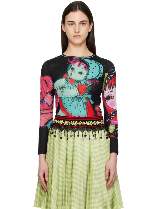 Chopova Lowena Chopova Lowena Sweeties Fitted Mesh トップスの商品画像
