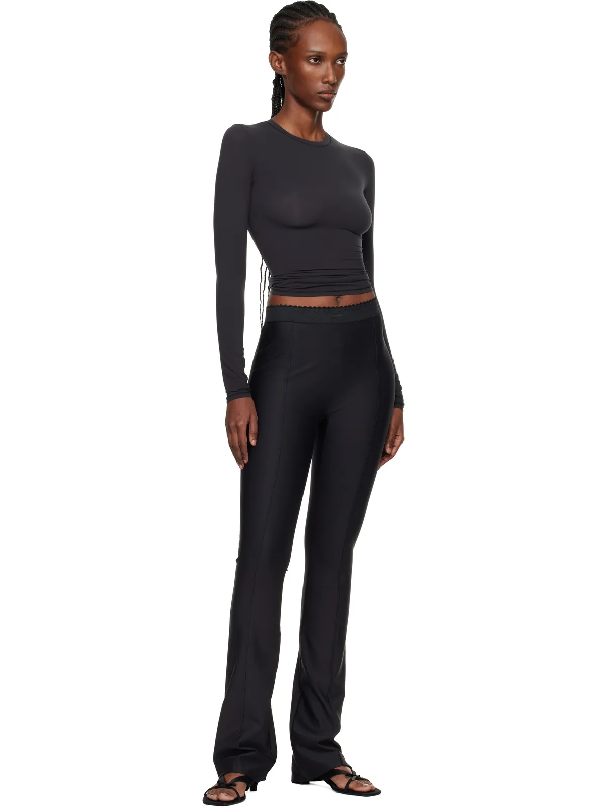 SKIMS SKIMS Body High-Waisted フレアパンツ - 画像4