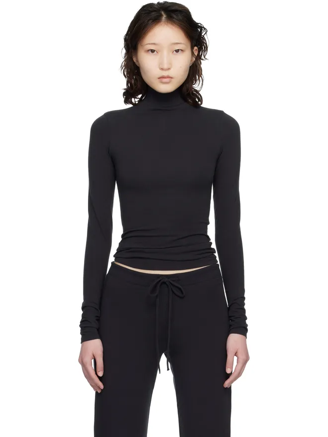SKIMS SKIMS Cotton Jersey タートルネック トップスの商品画像