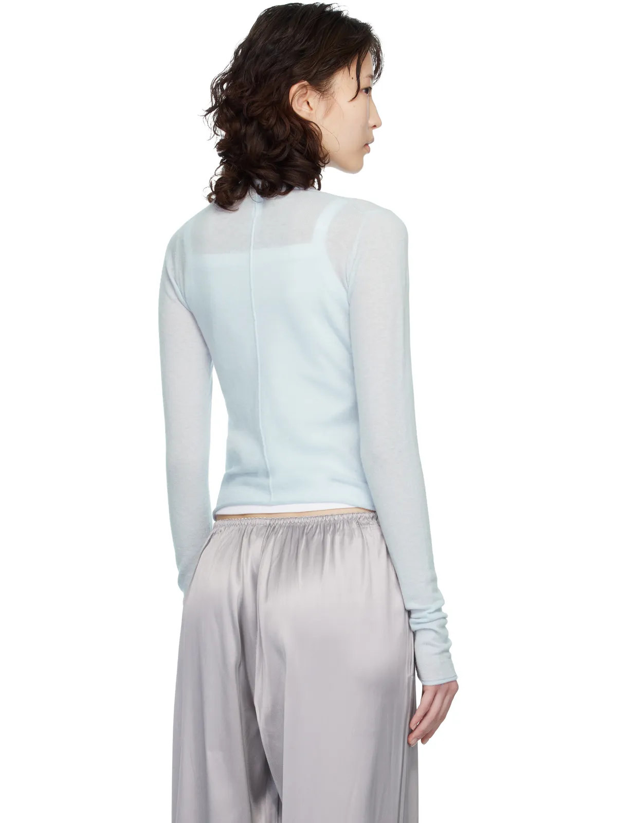 SKIMS Featherweight Cashmere カーディガン - 画像3