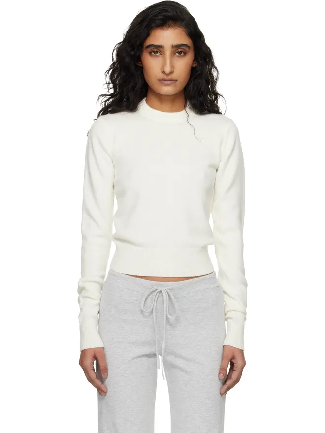 SKIMS SKIMS 'Sweater Knits' リブ フィット クルーネックセーターの商品画像