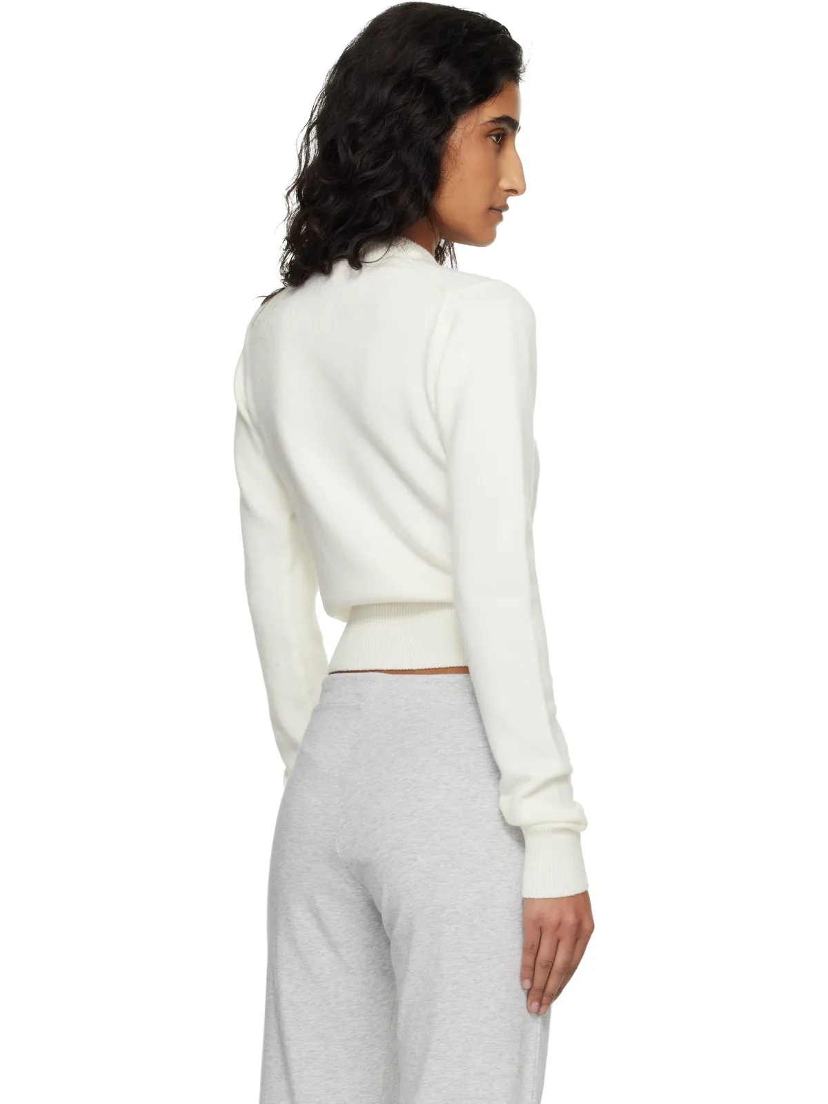 SKIMS 'Sweater Knits' リブ フィット クルーネックセーター - 画像3