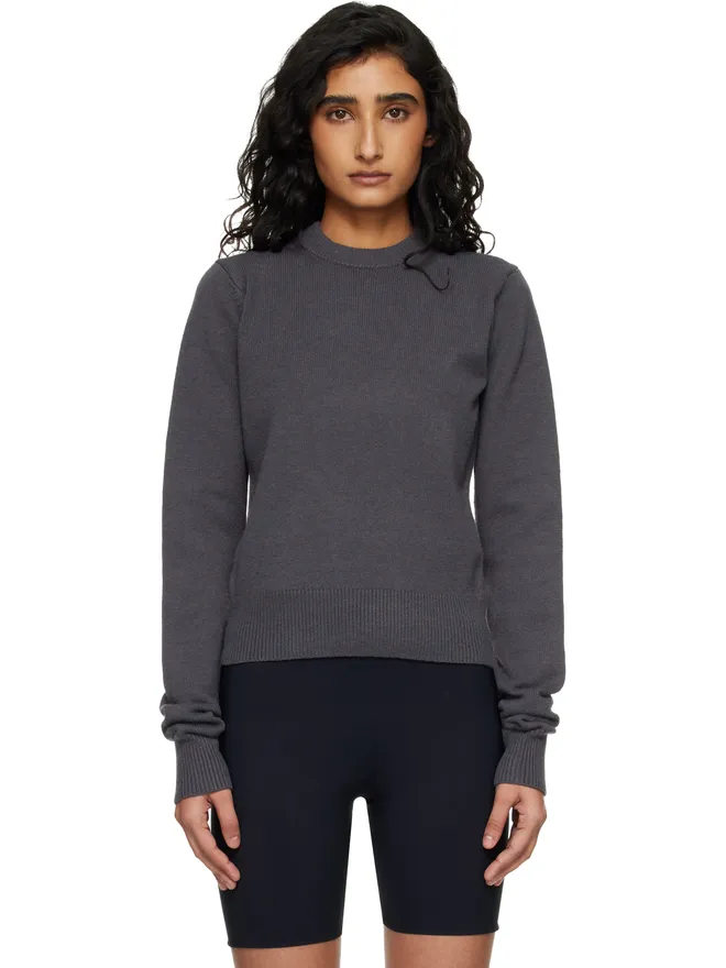 SKIMS SKIMS 'Sweater Knits' リブ 長袖 フィット セーターの商品画像