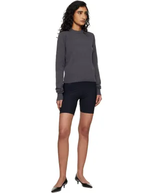 SKIMS 'Sweater Knits' リブ 長袖 フィット セーター - サムネイル4