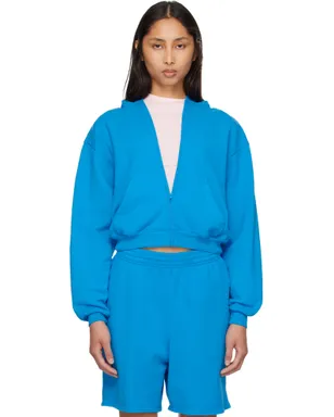 SKIMS French Terry ジップアップフーディ - サムネイル1