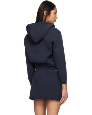 SKIMS Boyfriend Fleece ジップアップフーディ - サムネイル3
