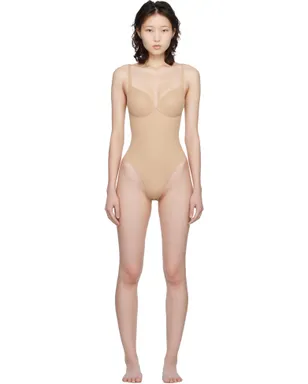 SKIMS SKIMS Ultimate Body プッシュアップ ソング ボディスーツ - サムネイル1