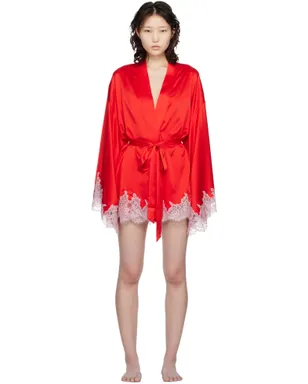 SKIMS Silk Lace ガウン - サムネイル1