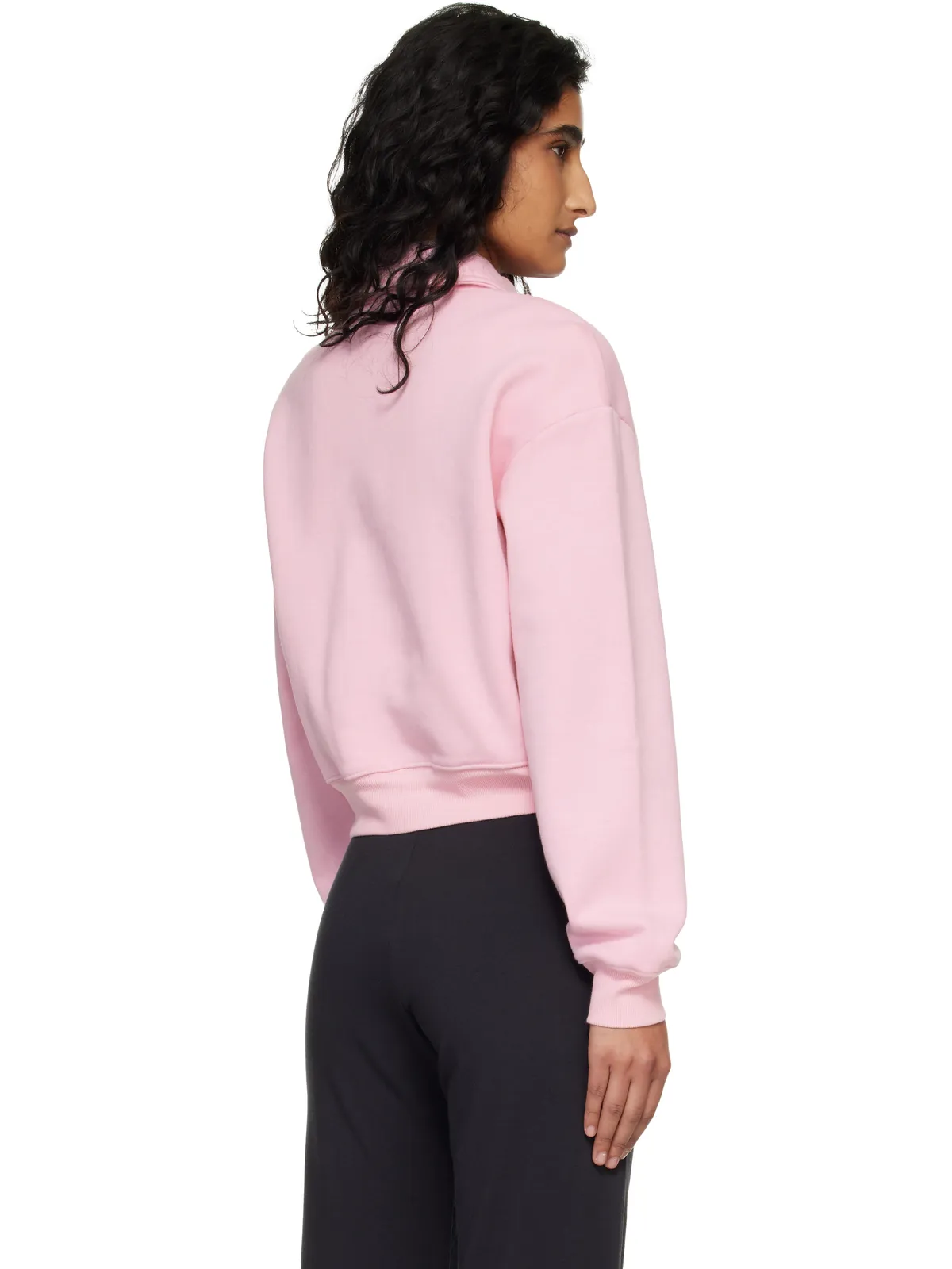 SKIMS Cotton Fleece ポロシャツ - 画像3