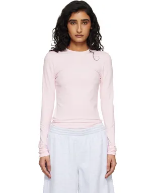 SKIMS Cotton Jersey 長袖Tシャツ - サムネイル1