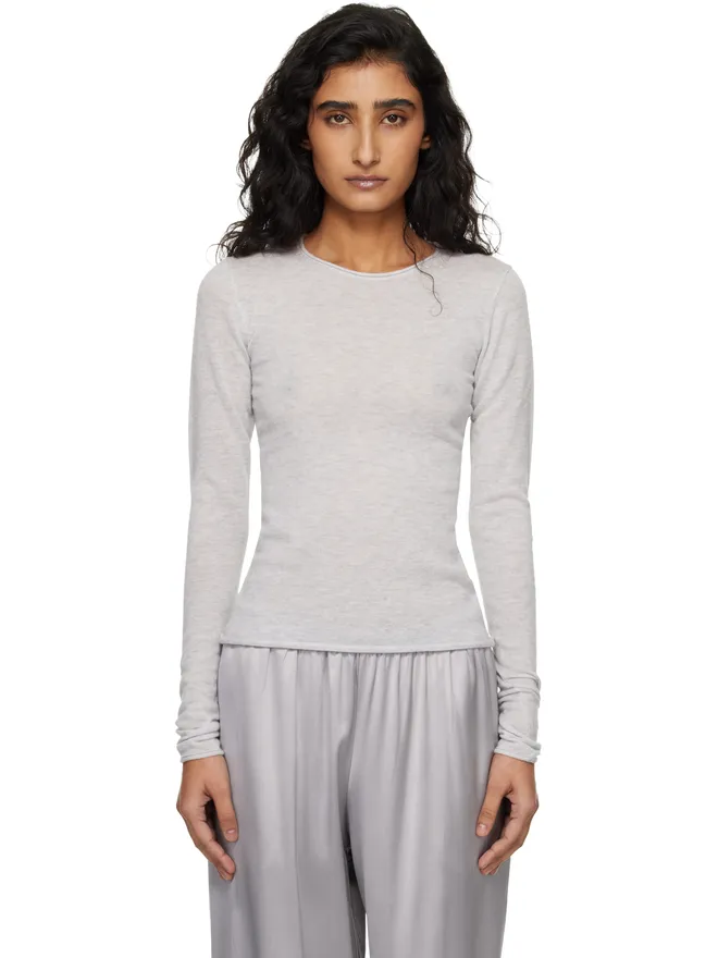 SKIMS SKIMS Featherweight Cashmere 長袖トップスの商品画像