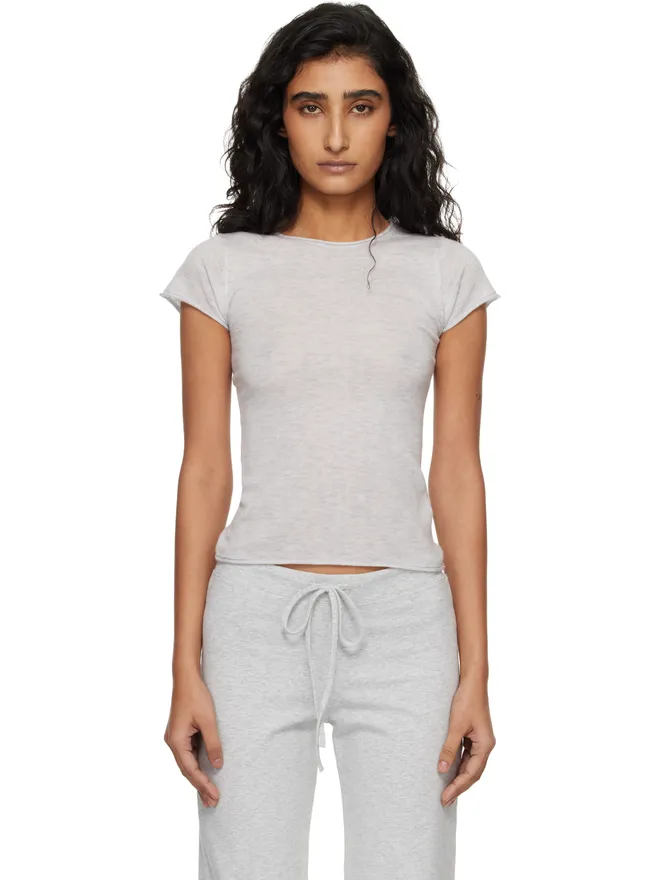 SKIMS SKIMS Featherweight Cashmere Tシャツの商品画像