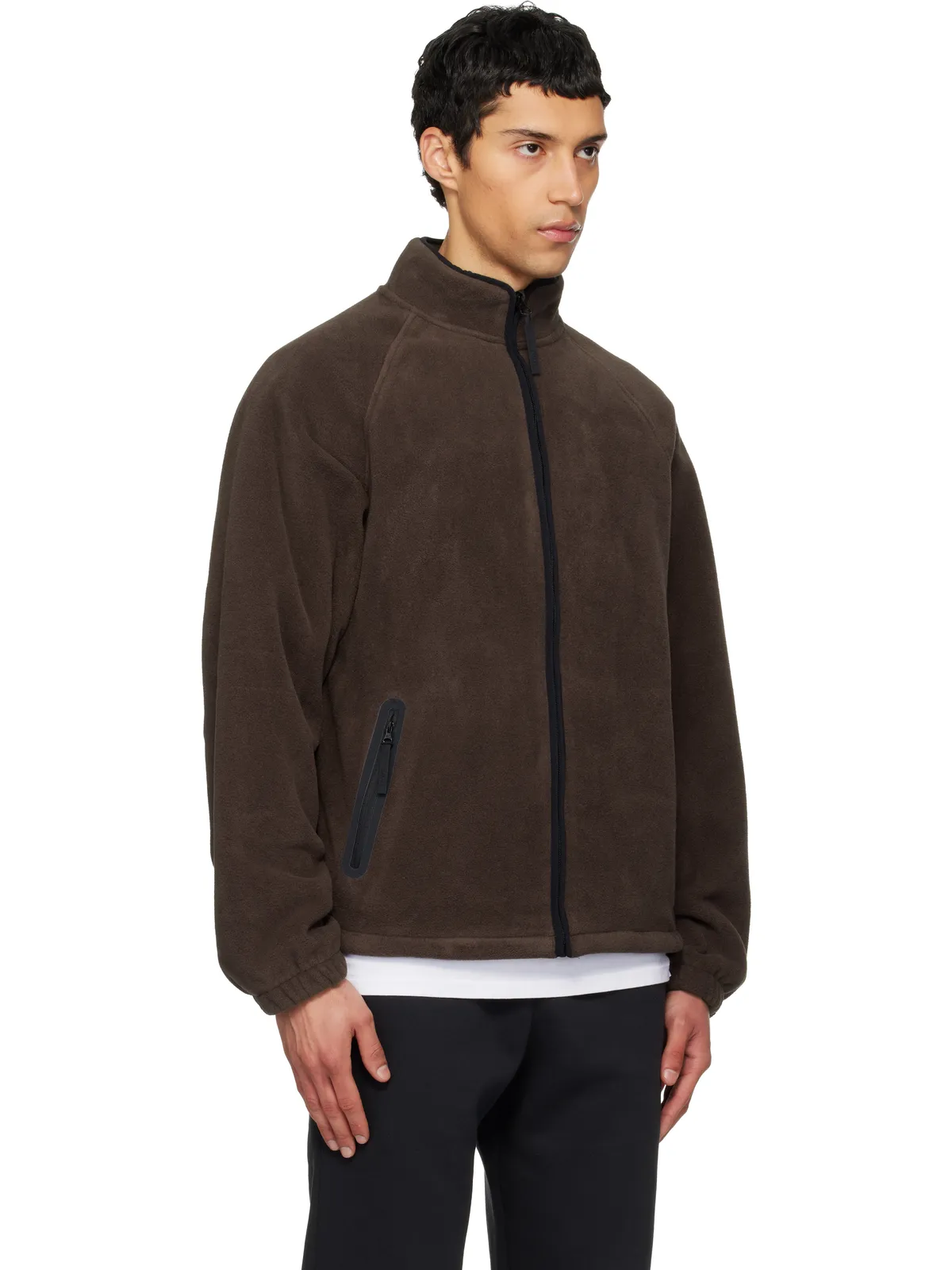 SKIMS Arctic Fleece リラックス ジップアップ ジャケット - 画像2