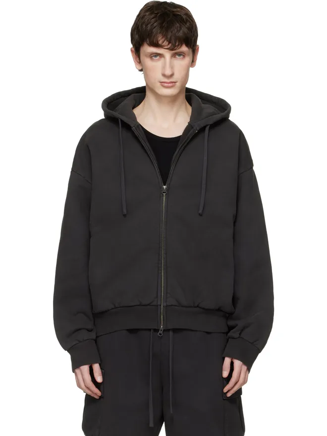 SKIMS SKIMS Heavyweight Fleece ジップアップフーディの商品画像