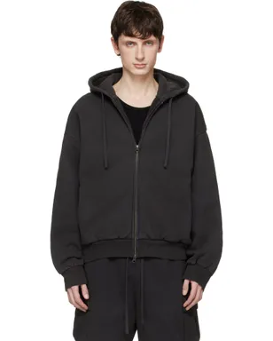 SKIMS Heavyweight Fleece ジップアップフーディ - サムネイル1