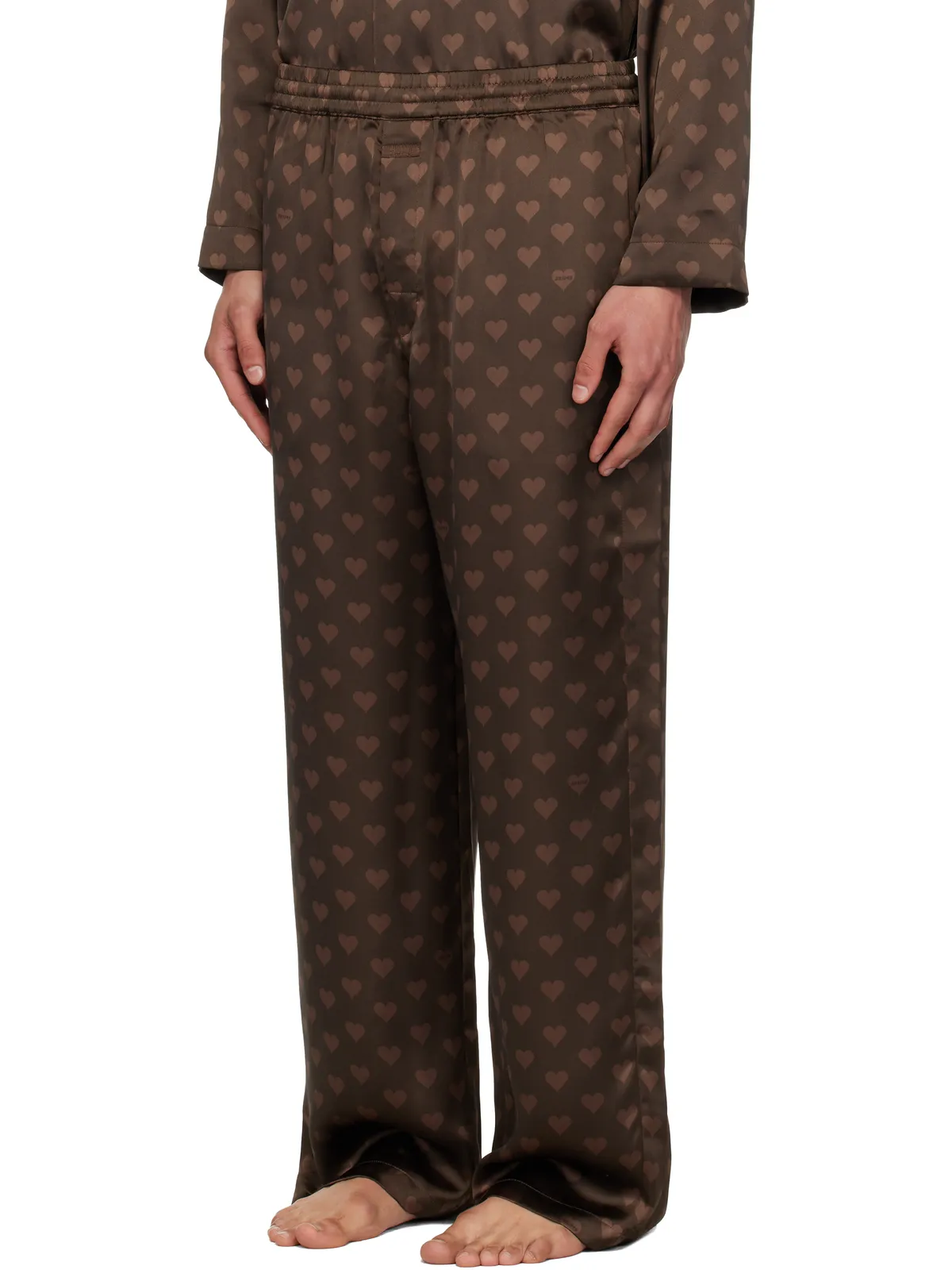 SKIMS Sateen Sleep パジャマセット - 画像4