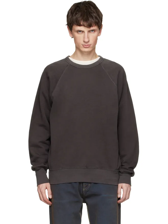 Les Tien Les Tien Heavyweight Binded Neck Raglan スウェットシャツの商品画像