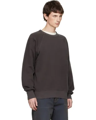 Les Tien Heavyweight Binded Neck Raglan スウェットシャツ - サムネイル2