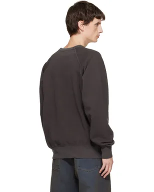 Les Tien Heavyweight Binded Neck Raglan スウェットシャツ - サムネイル3