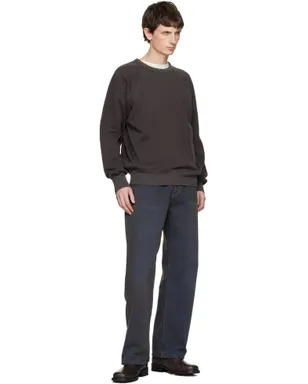 Les Tien Heavyweight Binded Neck Raglan スウェットシャツ - サムネイル4
