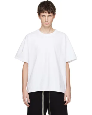 Les Tien Binded Neck ライトウェイト オーバーサイズTシャツ - サムネイル1