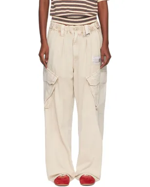Maison MIHARA YASUHIRO Front Back Combined カーゴパンツ - サムネイル1
