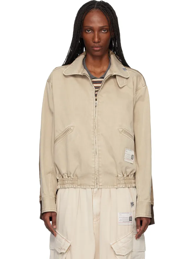 Maison MIHARA YASUHIRO Maison MIHARA YASUHIRO フロントバック コンバインド ジップアップジャケットの商品画像
