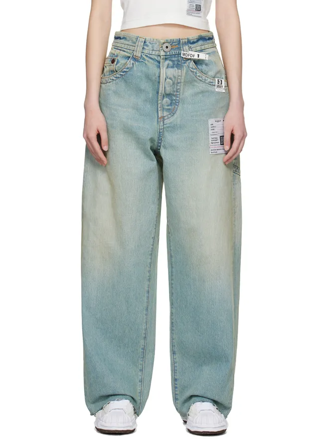 Maison MIHARA YASUHIRO Maison MIHARA YASUHIRO Amateur Sewn Like ワイドジーンズの商品画像