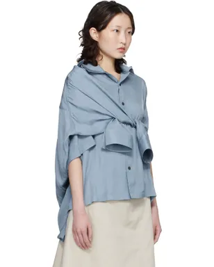 Maison MIHARA YASUHIRO ショール レイヤード シャツ - サムネイル2