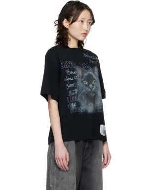Maison MIHARA YASUHIRO Cat プリントTシャツ - サムネイル2