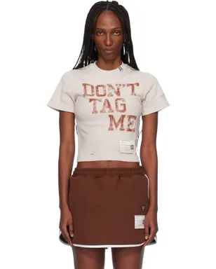 Maison MIHARA YASUHIRO Sun Faded Collage プリントTシャツ - サムネイル1