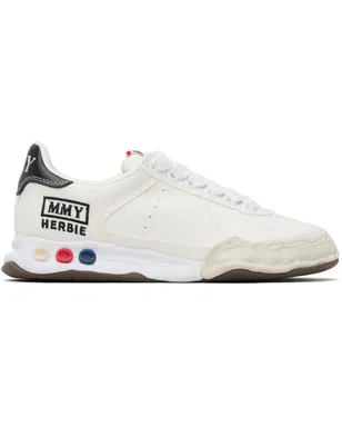 Maison MIHARA YASUHIRO 'Herbie' OG Sole キャンバス ローカットスニーカー - サムネイル1