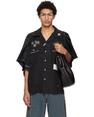 Maison MIHARA YASUHIRO W Sleeve ボウリングシャツ - サムネイル1