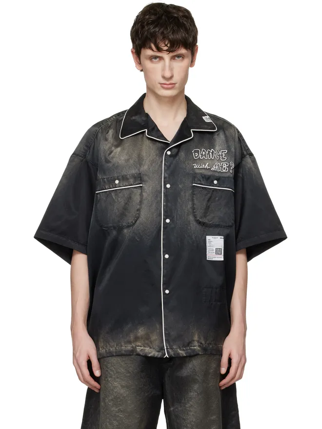 Maison MIHARA YASUHIRO Maison MIHARA YASUHIRO Sun Faded Like サテン シャツの商品画像
