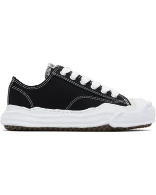 Maison MIHARA YASUHIRO 'Hank' OG Sole キャンバス ローカットスニーカー - サムネイル1
