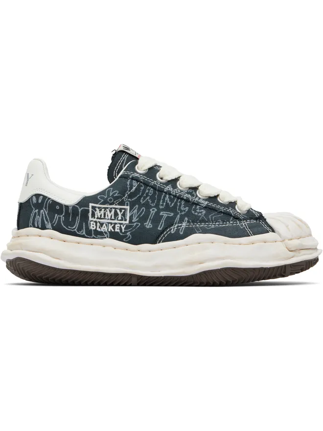 Maison MIHARA YASUHIRO Maison MIHARA YASUHIRO Blakey OG Sole グラフィティプリント キャンバス スニーカーの商品画像