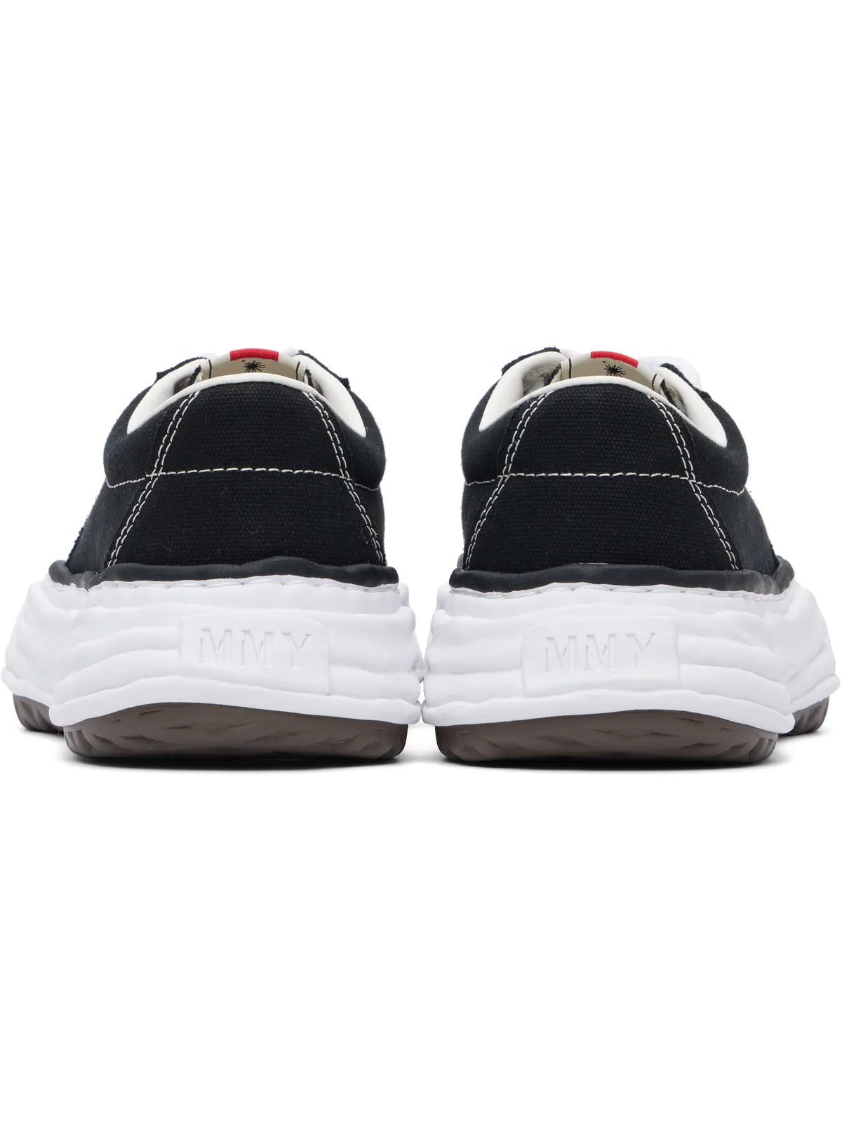 Maison MIHARA YASUHIRO 'Eric' OG Sole キャンバス ローカットスニーカー - 画像2