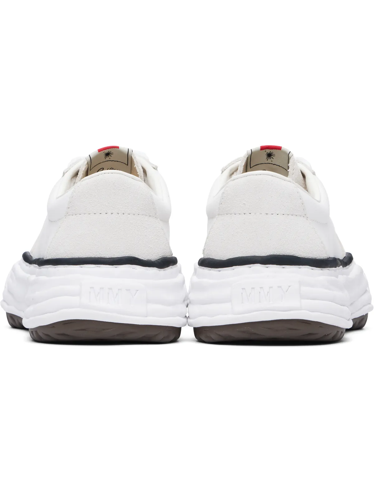 Maison MIHARA YASUHIRO 'Eric' OG Sole Mix Material ローカットスニーカー - 画像2