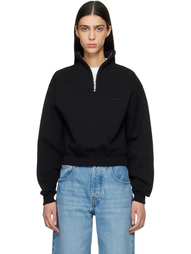 JACQUEMUS JACQUEMUS 'The Gros Grain zipped-rollneck' スウェットシャツの商品画像