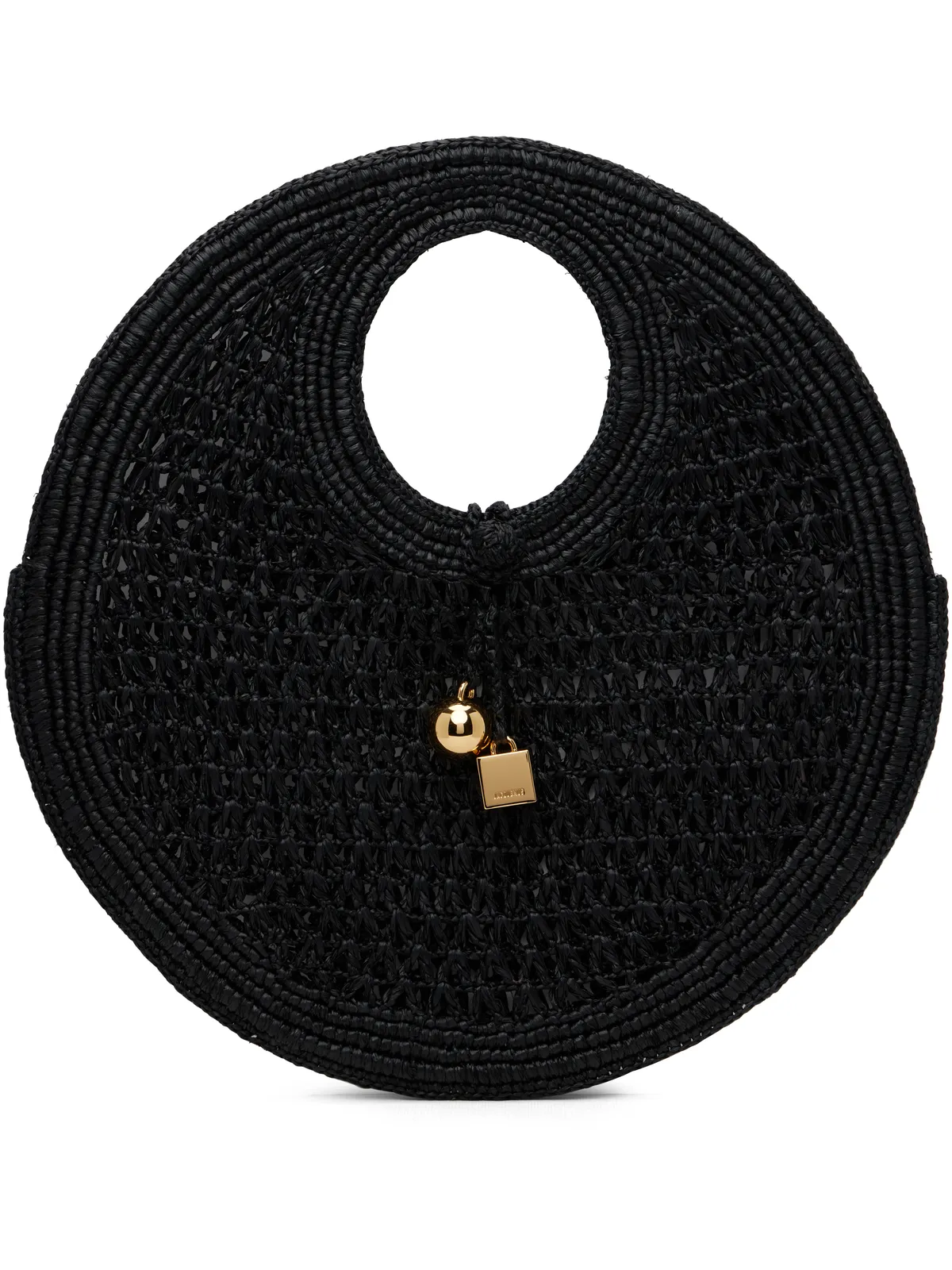JACQUEMUS 'The Spiaggia small round' トートバッグ - 画像1