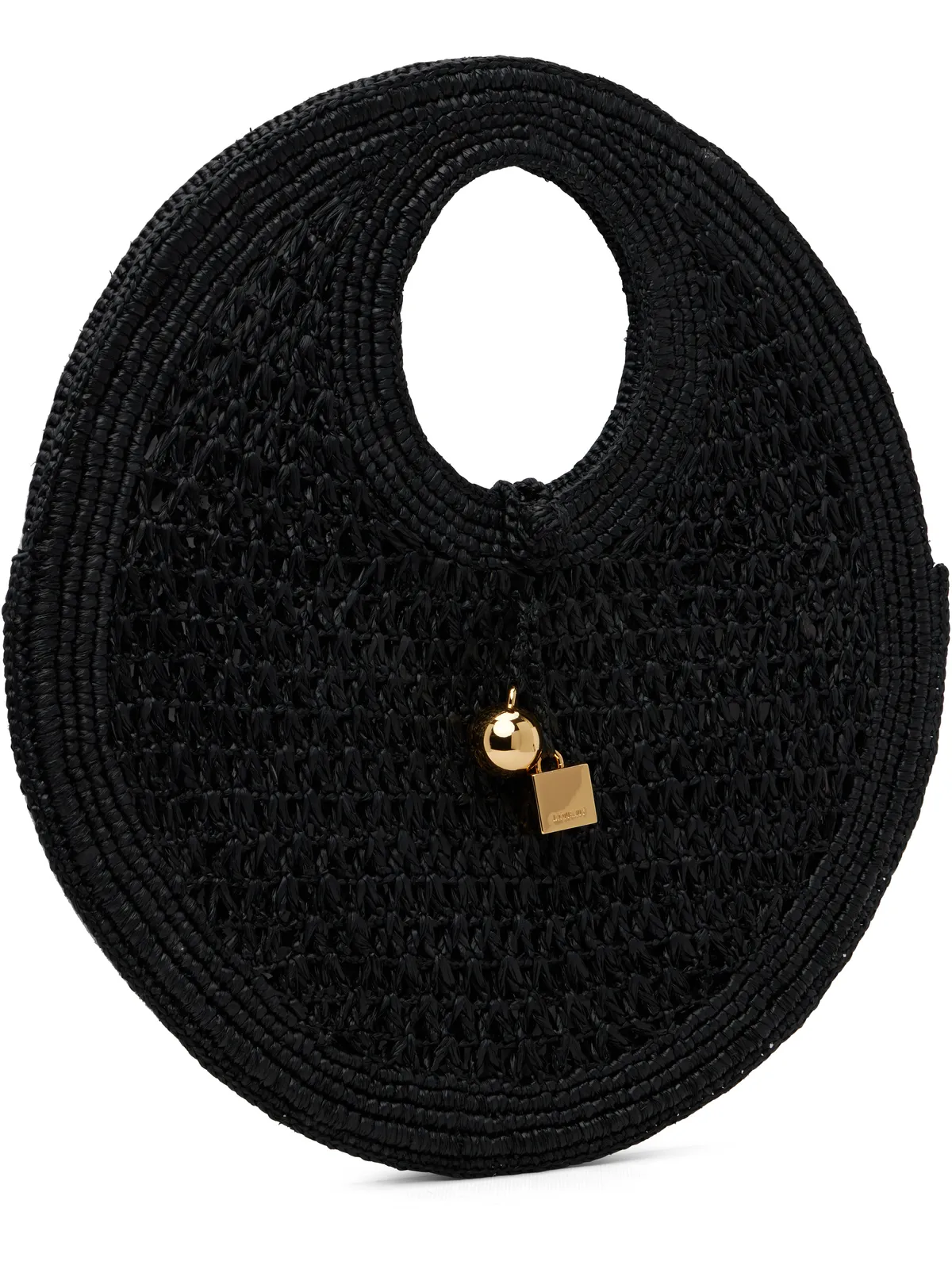 JACQUEMUS 'The Spiaggia small round' トートバッグ - 画像2