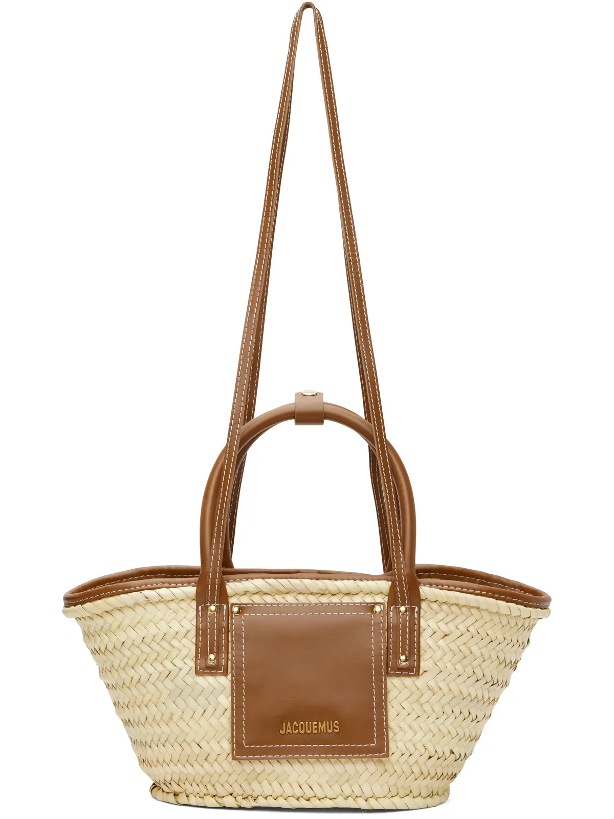 JACQUEMUS Les Classiques 'The small Soli basket' バッグ - 画像1