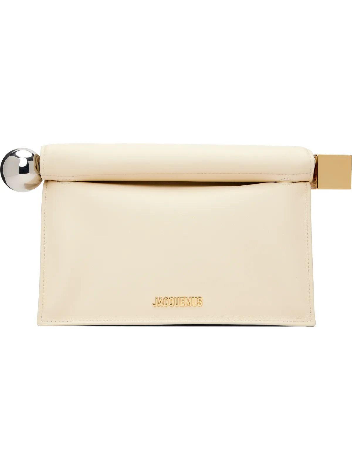 JACQUEMUS 'The Rond Carré' クラッチバッグ - 画像1