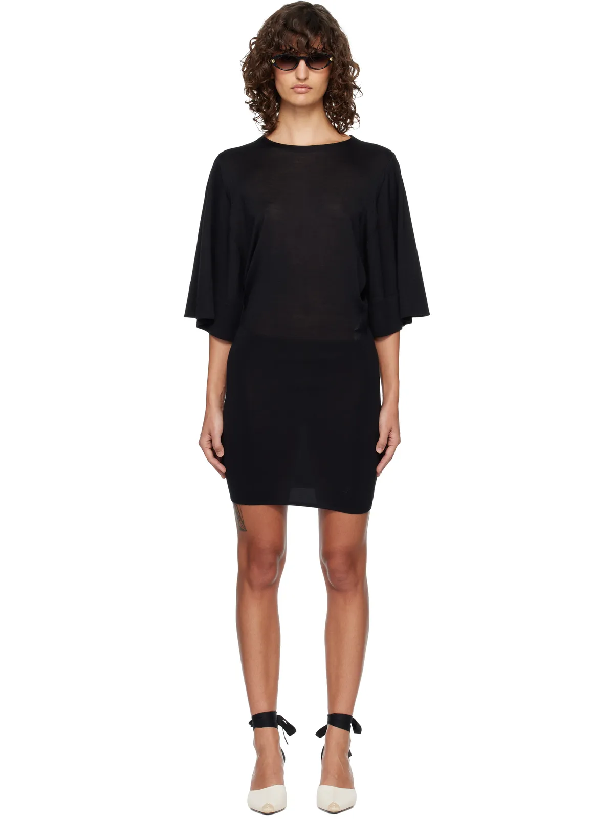 JACQUEMUS 'La Robe Maille Mananco' ミニワンピース - 画像1