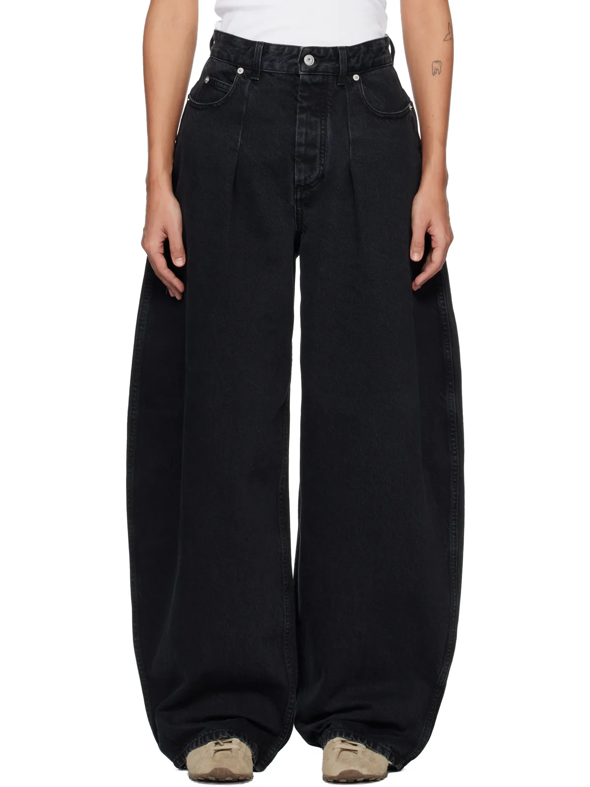 JACQUEMUS 'The Ovalo de-Nîmes denim' ジーンズ - 画像1