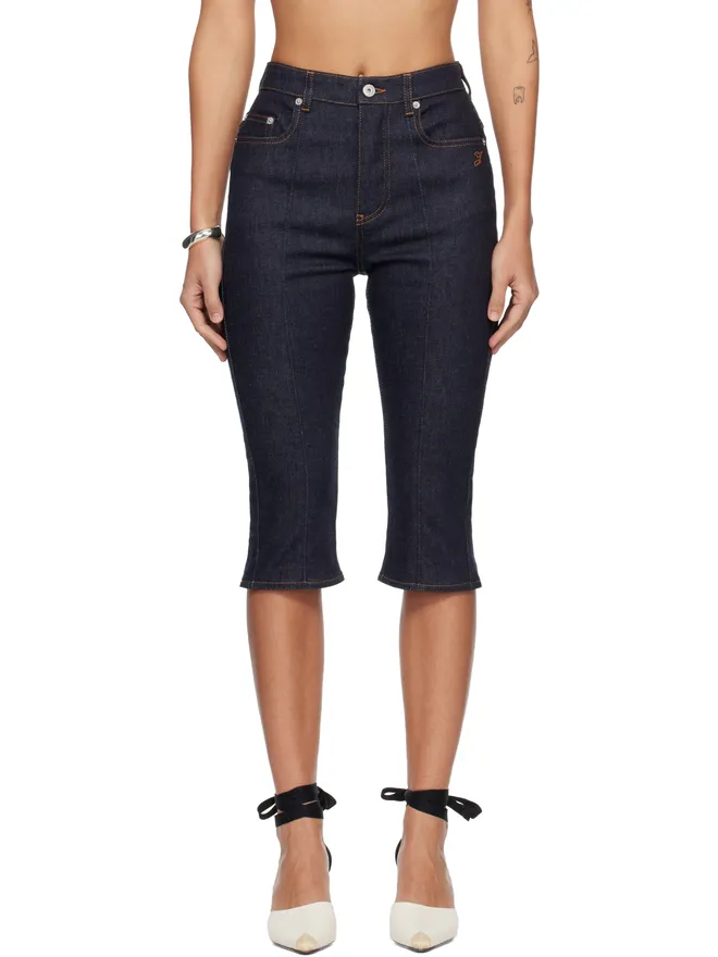 JACQUEMUS JACQUEMUS 'The de-Nîmes denim capri' ジーンズの商品画像