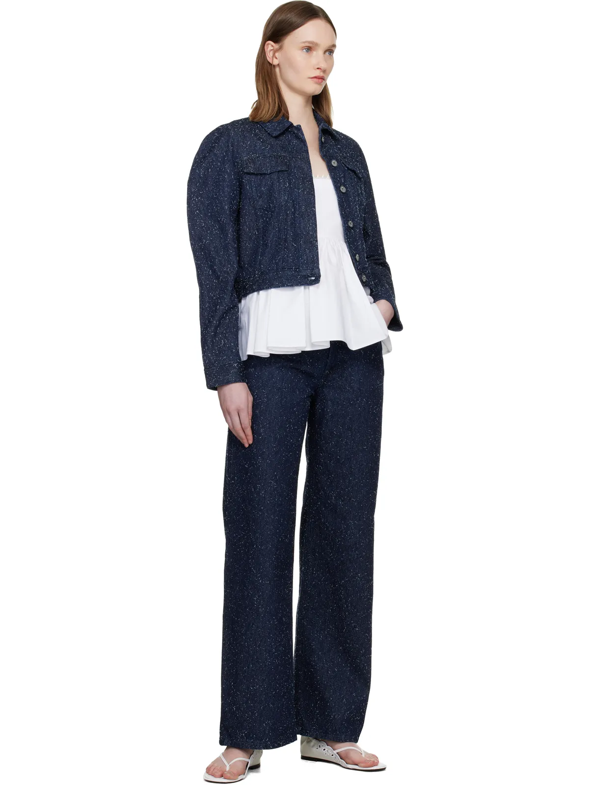 JACQUEMUS 'The Ovalo de-Nîmes' デニムジャケット - 画像4