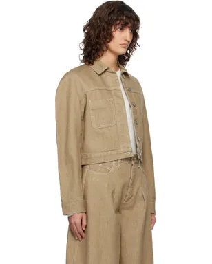 JACQUEMUS 'The Ovalo cargo' デニムジャケット - サムネイル2