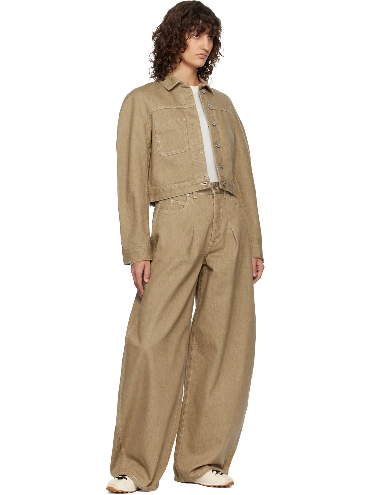 JACQUEMUS 'The Ovalo cargo' デニムジャケット - 画像4