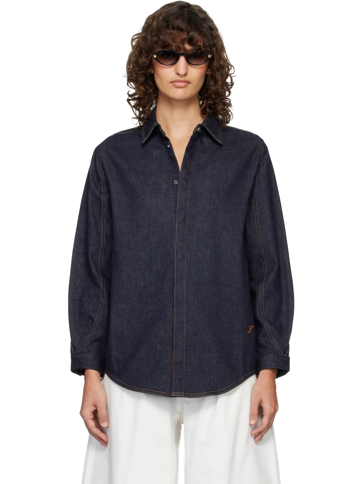 JACQUEMUS 'The Amelo de-Nîmes denim' シャツ - 画像1